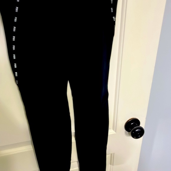 PINK black bedazzled leggings - Picture 2 of 2